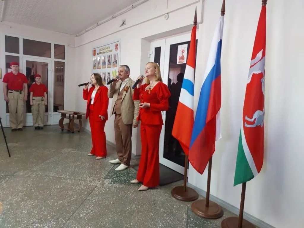 Торжественное открытие &laquo;Доски почета Волонтеров России. Омская область&raquo;