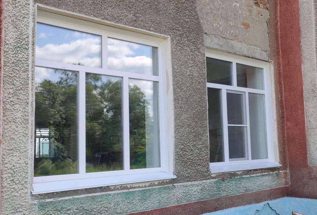 Замена окон в Никольском СДК