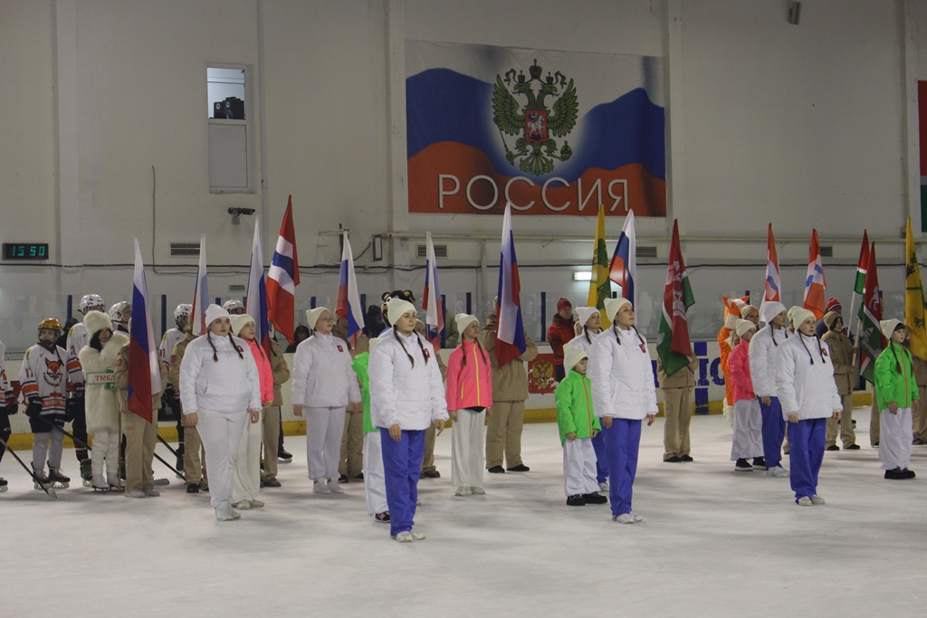 Открытие XII Первенства по хоккею среди дворовых команд &laquo;Омские Орлята&raquo;